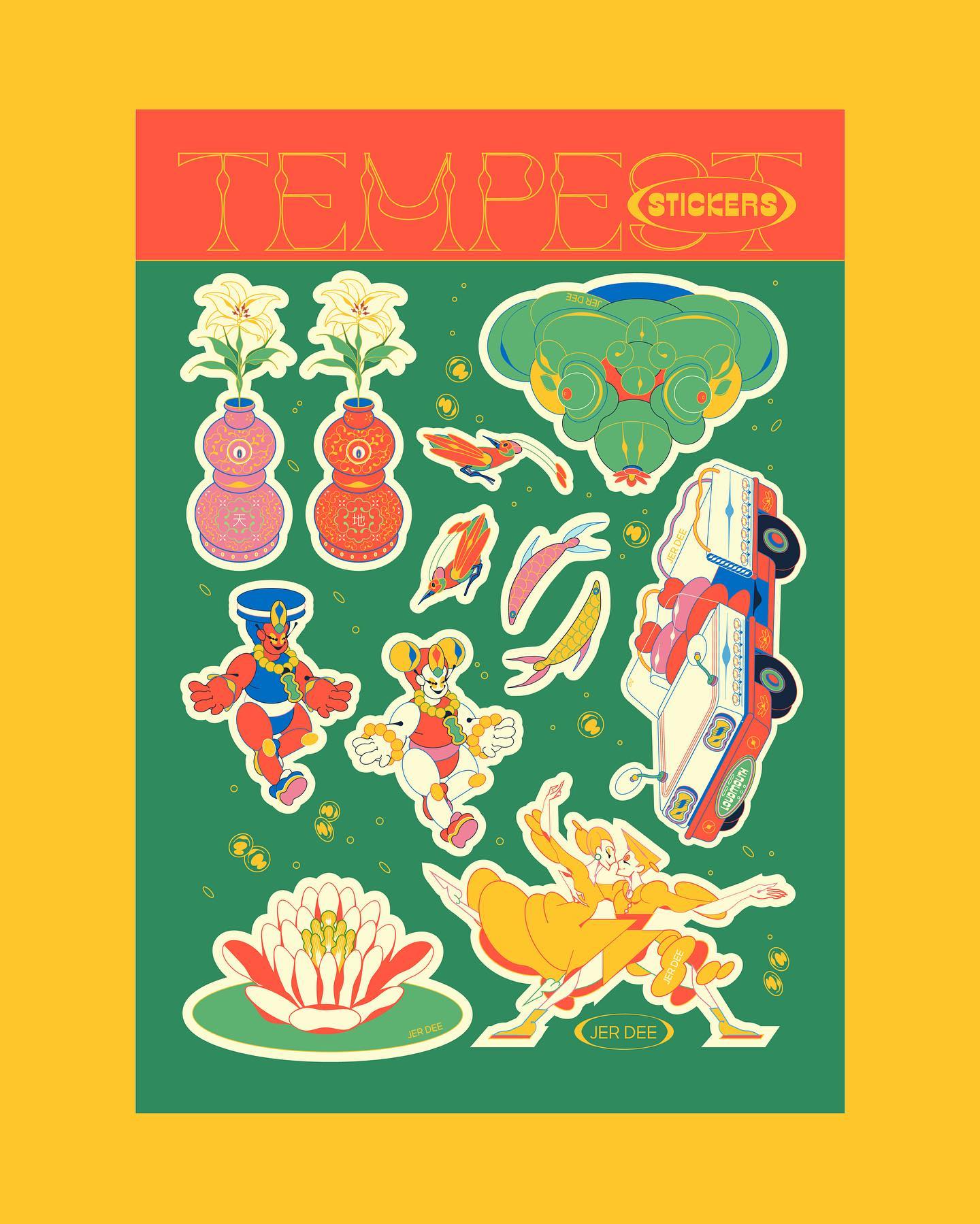 Tempest Sticker Pack