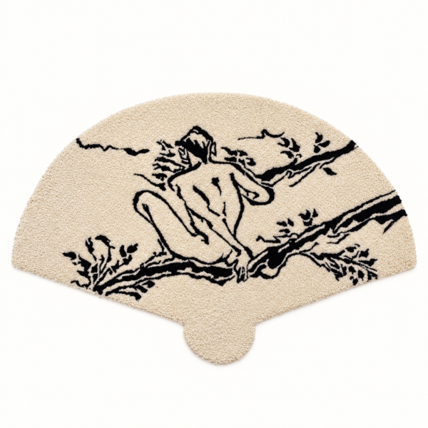 By The Tree Fan Rug