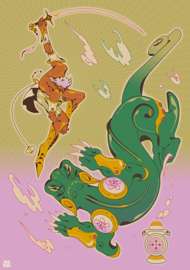 Breaking the Seal A2 giclee print