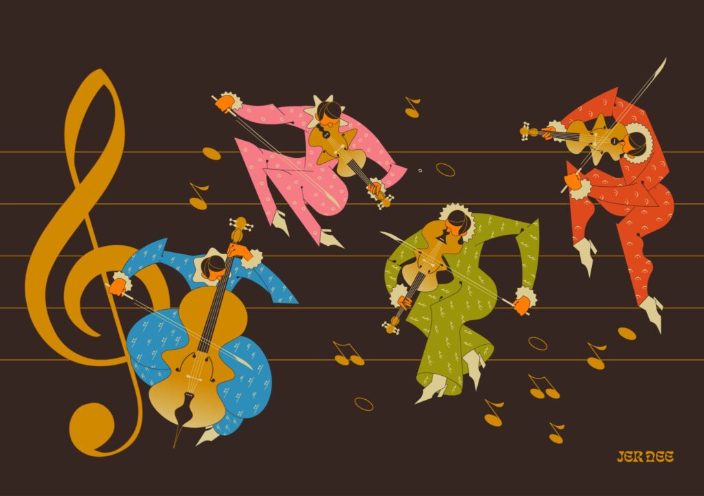 A5 sticker sheet, design 4